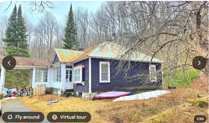 Tudor-styled 1900 home near Saranac Lake, New York